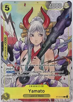 Yamato (Illustration Box Vol.2)ST13-016 One Piece Promotion Cards One Piece Foil - Image 1