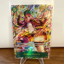 One Piece Jewelry Bonney Alternate Art Foil EN OP12-118 Legacy Secret Rare - Image 1