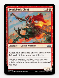 Beetleback Chief [Commander: Tarkir Dragonstorm] MTG Magic NM/M 🔥 - Image 1