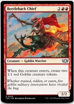 Beetleback Chief [Commander: Tarkir Dragonstorm] MTG Magic NM/M 🔥 - Image 3