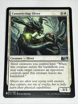 MTG - Constricting Sliver - The List - Magic the Gathering - Image 1