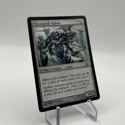 MTG - Mycosynth Golem - Fifth Dawn (5DN) - Rare Artifact Creature Regular - Image 1
