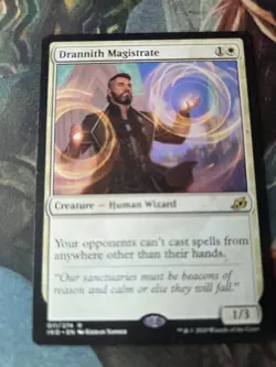 MTG Drannith Magistrate (11/434) Ikoria Lair of Behemoths LP - Image 2