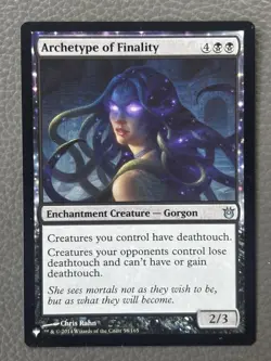 Archetype of Finality 58/165 Uncommon The List Reprints Magic: The Gathering NM - Image 1