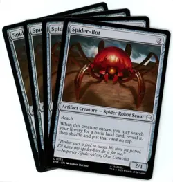 x4 Spider-Bot - 0173 - Marvel's Spider-Man - MTG - SHIPS NOW - Image 1