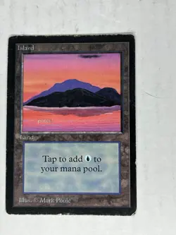 3 X Island 1993 Vintage Beta MTG Magic the Gathering C Variant See Description - Image 2