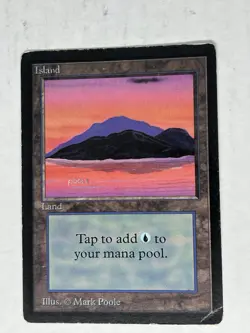 3 X Island 1993 Vintage Beta MTG Magic the Gathering C Variant See Description - Image 4