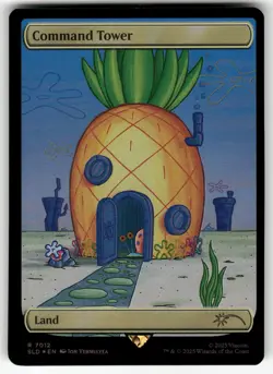 Command Tower (FOIL) 7012 Secret Lair Drop Series Magic: The Gathering NM - Image 1
