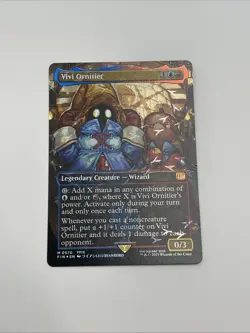FINAL FANTASY (FIN) Vivi Ornitier (Borderless) Chocobo Track Foil #M0570 B11 - Image 1