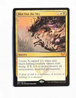 Blot Out the Sky ~ Strixhaven: School of Mages ~ 167/275 Mythic - Image 1
