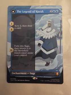 The Legend of Kuruk 355 BORDERLESS Avatar ATLA MTG - Regular Rare MTG - Image 1