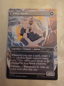 The Legend of Kuruk 355 BORDERLESS Avatar ATLA MTG - Regular Rare MTG - Image 2