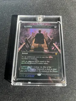 MTG - Sacrifice (Borderless FOIL) Special Guests #0069 NM! - Image 1