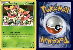 DEERLING 8/124 Pokemon Card Fates Collide Near Mint - Image 3