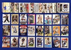 Lot of (95) Drew Brees Saints Football Cards w/ Inserts & Parallels; No Dupes - Image 1