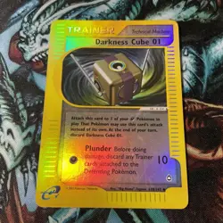 2002 Pokemon Darkness Cube 01 119/147 Reverse Holo NM - Image 1
