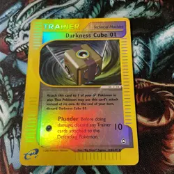 2002 Pokemon Darkness Cube 01 119/147 Reverse Holo NM - Image 2