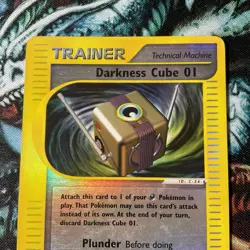 2002 Pokemon Darkness Cube 01 119/147 Reverse Holo NM - Image 4