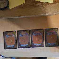 Lightning Bolt x4 Instant Cards Magic: The Gathering English Regular - Image 2