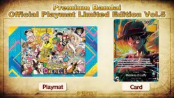 One Piece Card Game - Official Playmat Limited Edition Vol. 5 - English Presale - Image 2