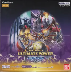 Digimon Card Game Booster Ultimate Power Sealed Box BT-02 Bandai Japanese - Image 1