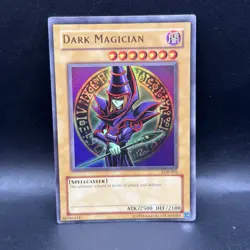 Yu-Gi-Oh! TCG card Dark Magician Ultra Rare LOB-005 - Image 1