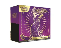 Pokemon TCG Scarlet and Violet Base Set Elite Trainer Box ETB Miraidon, Sealed - Image 1