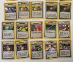 Lot Of 27 Vintage Pokemon Cards 1st Edition Trainers WOTC era Varying Conditions - Image 3