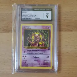 Mewtwo 14/53 WOTC Promo Card Vintage CGC 9 MINT Pokemon Card - Image 1