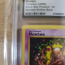 Mewtwo 14/53 WOTC Promo Card Vintage CGC 9 MINT Pokemon Card - Image 2