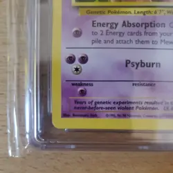 Mewtwo 14/53 WOTC Promo Card Vintage CGC 9 MINT Pokemon Card - Image 5