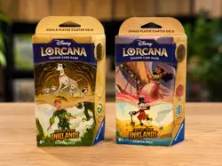 Disney Lorcana Starter Packs - Set of 2 - Unopened - Contains booster pack - Image 1