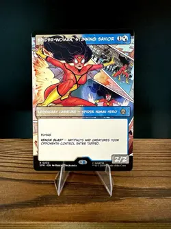Spider-Woman, Stunning Savior (SPM 0230)(Borderless) Marvel's Spider-Man Regular - Image 1