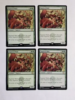 4x Squirrel Mob - Modern Horizons 2 - MH2 - Near Mint - MTG - Image 1