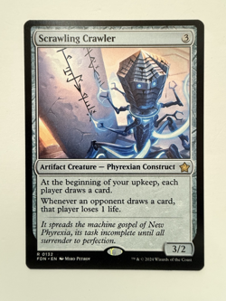 NM - Scrawling Crawler - Foundations FDN 0132 Magic: The Gathering MTG Single - Image 1