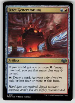 Izzet Generatorium Uncommon Modern Horizons 3 191 MTG Near Mint 2024 - Image 1
