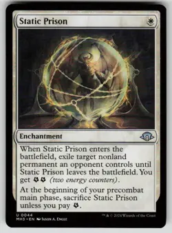 Static Prison Uncommon Modern Horizons 3 44 MTG Near Mint 2024 - Image 1
