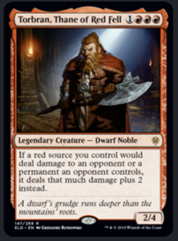 1x Torbran, Thane of Red Fell! NM/M Free Shipping! - Image 1