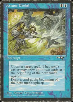 Arcane Denial (Sword) Alliances HP Magic: The Gathering TCG - Image 1