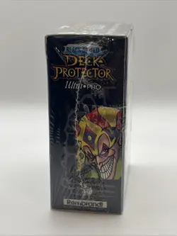 New! Vintage 1996 Ultra Pro Black Shield Deck Protector 100 Sleeves Rembrandt - Image 4