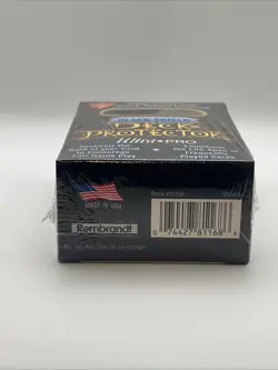 New! Vintage 1996 Ultra Pro Black Shield Deck Protector 100 Sleeves Rembrandt - Image 5