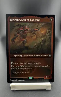 Rograkh, Son of Rohgahh (Foil Etched) Commander Legends Foil - Image 1