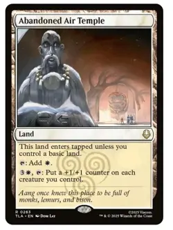 1x MTG Abandoned Air Temple - AVATAR Rare! NM Mint - Image 1