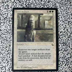Magic: The Gathering (MTG) Dust to Dust The Dark Regular - Image 1