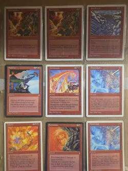 Magic The Gathering Red Spells - Image 1