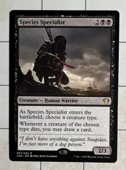 MTG Species Specialist - Commander 2020 Black #47 R Nonfoil English - Image 1
