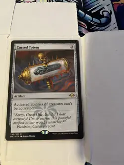Cursed Totem #295/303 Rare Modern Horizons 2 (MH2) - Image 1