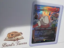 Knuckles's Gloves - The Reaver Cleaver (Rainbow Foil) Secret Lair Drop Foil - Image 1