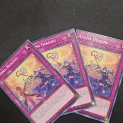 yugioh Aroma Healing Playset Common 1st ed - Image 1