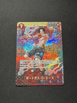 One Piece Card Game - OP02-013 Portgas D. Ace SP Special Art - Japanese - NM - Image 1